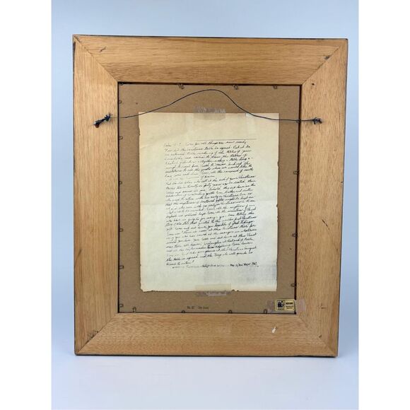 1967 The King Is Coming The Feast On Cardboard Bud Meyer Framed Print 16.5x19.5" - Picture 4 of 4